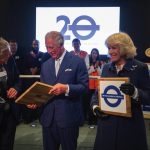 Royal visit to London Transport Museum