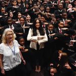 Duchess of Sussex visit to Robert Clack school