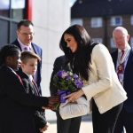 Duchess of Sussex visit to Robert Clack school