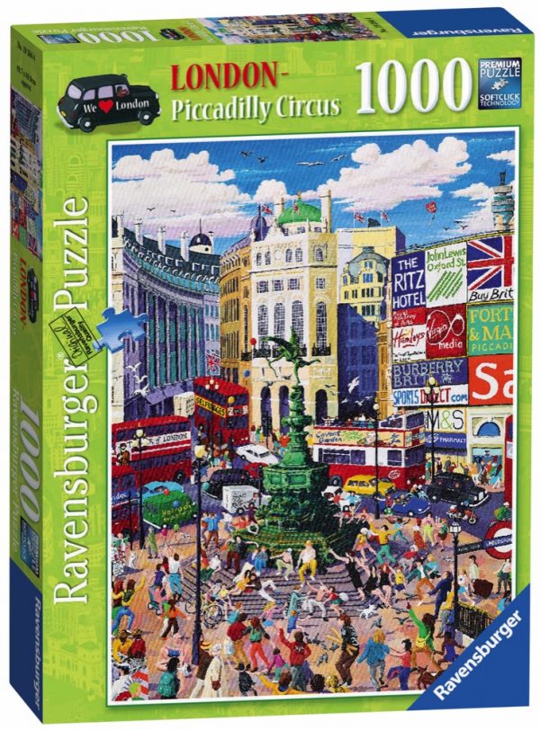 London Piccadilly Circus Puzzle (1000 pieces)