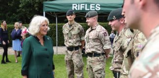 The Duchess of Cornwall to Attend The Rifles Sounding Retreat