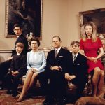 Royalty – The Royal Family in Buckingham Palace – London
