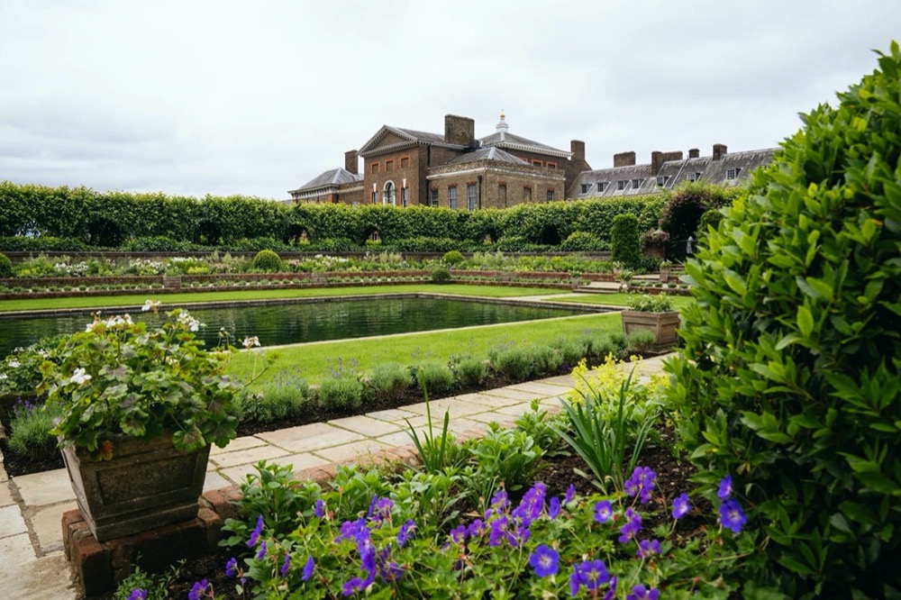Artist's Impression of the Sunken Garden at Kensington Palace. Credit: Historic Royal Palaces