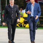 The Duke of Cambridge with London Fire Brigade Commissioner Andy Roe (left) during a visit to the Dockhead Fire Station to mark Emergency Services Day (999 Day). Picture date: Thursday September 9, 2021.
