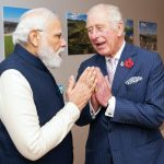 The Prince of Wales greets the Prime Minister of India Narendra Modi (left) ahead of their bilateral during the Cop26 summit at the Scottish Event Campus (SEC) in Glasgow. Picture date: Monday November 1, 2021.