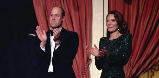 The Prince and Princess of Wales to Attend the Royal Variety Performance The Duke and Duchess of Cambridge applauding after watching the Royal Variety Performance at the Royal Albert Hall, London, November 18, 2021.