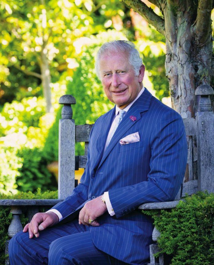 Clarence House have released this image of the Prince of Wales to mark his 73rd birthday, November 2021. Credit Hugo Burnand/PA Wire