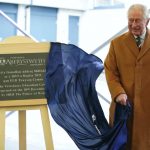 The Prince of Wales unveils a commemorative plaque to open Aberystwyth University’s new School of Veterinary Science at Aberystwyth University, Penglais, Aberystwyth in Ceredigion, Wales. Picture date: Friday December 10, 2021.