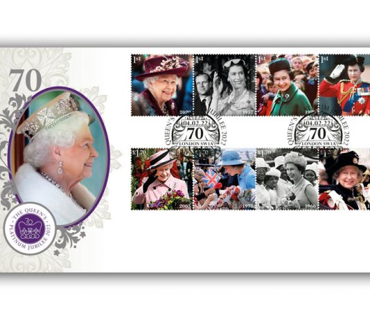 ROYAL MAIL MARKS PLATINUM JUBILEE WITH 8 NEW SPECIAL STAMPS Queen Elizabeth II Platinum Jubilee First Day Cover (BC702)