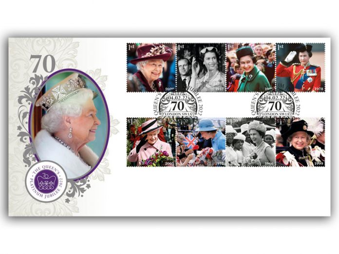 Queen Elizabeth II Platinum Jubilee First Day Cover (BC702)