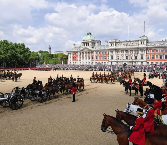 The King’s Birthday Parade Date Released The Trooping the Colour ceremony at Horse Guards Parade, central London, June 2, 2022.