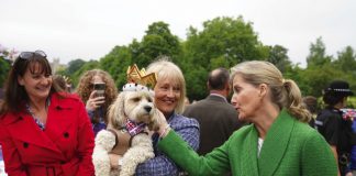 The Duchess of Edinburgh Joins Challenge Walk for Children in Need The Countess of Wessex during the Big Jubilee Lunch with members of the local community seated at 'The Long Table' on The Long Walk, Windsor Castle, on day four of the Platinum Jubilee celebrations, June 5, 2022.