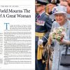The World Mourns The Loss Of A Great Woman - Farewell To Our Beloved Queen