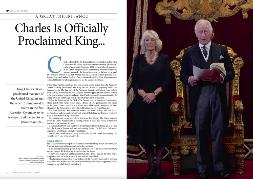 Charles is Officially Proclaimed King... - Farewell To Our Beloved Queen
