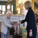 File photo dated 06/09/2022 of Queen Elizabeth II welcomes Liz Truss during an audience at Balmoral, Scotland, where she invited the newly elected leader of the Conservative party to become Prime Minister and form a new government. The Queen died peaceful