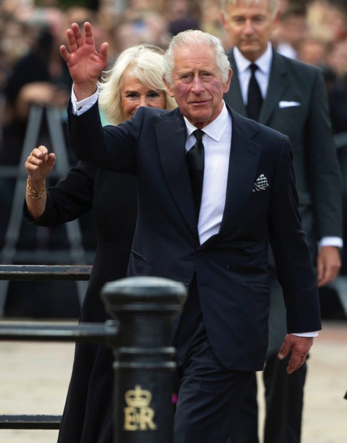 King Charles III and Camilla The Queen Consort arriving at Buckingham Palace, September 9th, 2022