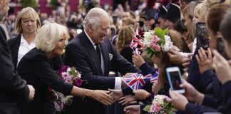 Their Majesties will Visit Colchester to Mark Its Recently Awarded City Status King Charles III meeting well-wishers as he arrives for a visit to Hillsborough Castle, Co Down, September 13, 2022.