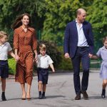 Prince George, Princess Charlotte and Prince Louis, accompanied by their parents the Duke and Duchess of Cambridge, arrive for a settling in afternoon at Lambrook School, near Ascot in Berkshire. The settling in afternoon is an annual event held to welcom