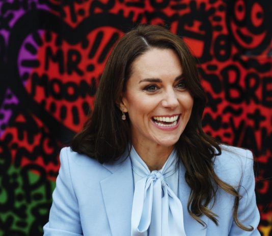 The Princess of Wales Hosts Reception for England Wheelchair Rugby League Team The Princess of Wales during a visit to Trademarket, a new outdoor street-food and retail market situated in Belfast city centre, as part of the royal visit to Northern Ireland. October 6, 2022.