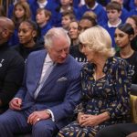 King Charles III and the Queen Consort during a visit to Project Zero in Walthamstow, east London. October 18, 2022.