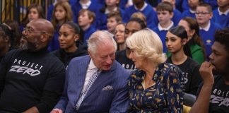 Their Majesties Visit Greater Manchester King Charles III and the Queen Consort during a visit to Project Zero in Walthamstow, east London. October 18, 2022.