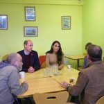 The Prince and Princess of Wales meet staff and service users at the Rainbow Centre, an organisation that offers an open door to the community of Scarborough, North Yorkshire, and help and support to anyone in need, as part of their visit to the area to l