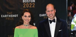 The Prince of Wales Joins Earthshot Finalists at First Fellowship Retreat The Prince and Princess of Wales arriving at the Earthshot Prize Awards Ceremony at the MGM Music Hall, Fenway December 2022