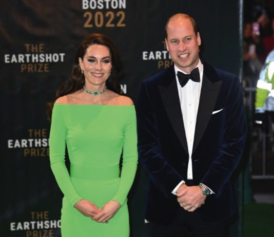 The Prince of Wales Joins Earthshot Finalists at First Fellowship Retreat The Prince and Princess of Wales arriving at the Earthshot Prize Awards Ceremony at the MGM Music Hall, Fenway December 2022