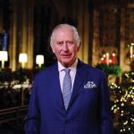 File photo dated 13/12/22 of King Charles III during the recording of his first Christmas broadcast in the Quire of St George’s Chapel at Windsor Castle, Berkshire. Issue date: Sunday December 25, 2022.