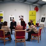 The Prince and Princess of Wales, known as the Duke and Duchess of Cornwall while in Cornwall, during a visit to the Dracaena Centre in Cornwall, to learn about the wide variety of support and services that the organisation provides to local people, with