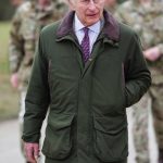 King Charles III during a visit to a training site for Ukrainian military recruits, in Wiltshire, where recruits are completing five weeks of basic combat training by British and international partner forces, before returning to fight in Ukraine. Picture