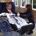 The Princess of Wales during her visit to Oxford House Nursing Home in Slough to meet with staff and residents and hear how delivering high-quality, patient-focused care is at the centre of the home’s work. Picture date: Tuesday February 21, 2023.