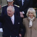 File photo dated 20/01/23 of King Charles III and the Queen Consort. The King and Queen Consort will make their first state visits to France and Germany, Buckingham Palace has confirmed. Charles and Camilla will travel to the French capital Paris and then