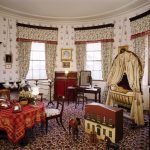 OSBORNE HOUSE, Isle of Wight. Interior view of the Nursery Bedroom. Some items shown maybe on loan from the Royal Collection.