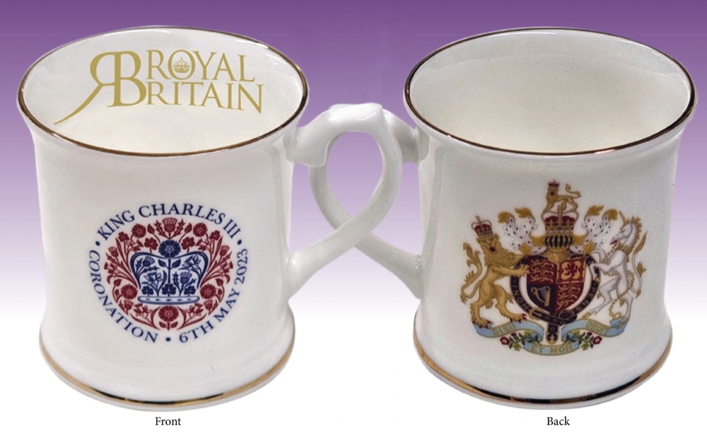 Royal Britain King Charles III Coronation Tankard Mug