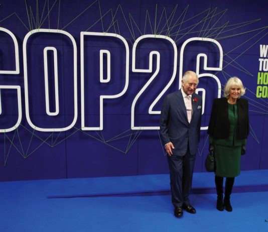 The King will Attend COP28 UAE The Prince of Wales and the Duchess of Cornwall arrive for the COP26 summit at the Scottish Event Campus (SEC) in Glasgow, November 1, 2021.