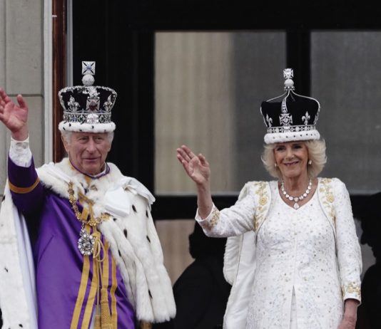 Financial Reports 2023-24 King Charles III and Queen Camilla on the balcony of Buckingham Palace, London, following the Coronation. May 6, 2023.