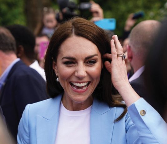 The Princess of Wales to Visit Vsi Razom Community Hub The Princess of Wales speaks to members of the public, during a walkabout on the Long Walk near Windsor Castle, May 2023.