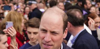 The Prince of Wales joins American Football Stars at NFL Foundation UK Event Prince William is given a can of 'Return of the King' Coronation Ale, during a walkabout on the Long Walk near Windsor Castle, Sunday May 7, 2023.
