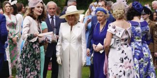 Her Majesty to Attend Foreign Press Association Awards Queen Camilla attends a Garden Party at Hillsborough Castle, Co Down during a two day visit to Northern Ireland, May 24, 2023.