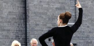 Queen to Host Reception for National Theatre King Charles III and Queen Camilla visits Market Theatre Square for a Celebration of Culture in Armagh, Northern Ireland, May 25, 2023.