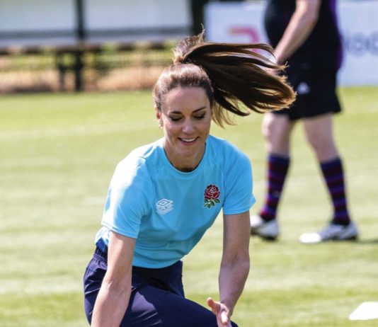 The Princess of Wales to Visit Hull for Rugby League Inclusivity Day The Princess of Wales takes part in rugby drills as she visits Maidenhead Rugby Club to discuss the Shaping Us campaign and the role the community plays in supporting children, 2023