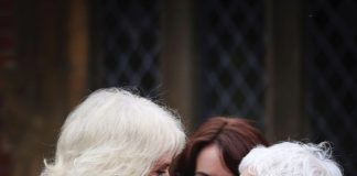 The Queen to Celebrate 30 Years of the Forward Arts Foundation Queen Camilla with Judi Dench during a reception for the inaugural Queen's Reading Room Literary Festival at Hampton Court Palace, 2023.