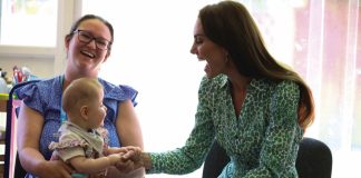 The Princess of Wales to Visit Sebby’s Corner The Princess of Wales during a visit to Riversley Park Children's Centre in Nuneaton, Warwickshire, to meet with health visitors taking part in a new field study, funded by The Royal Foundation Centre for Early Childhood, which aims to support the profession to promote infant wellbeing and social and emotional development, June 15, 2023.