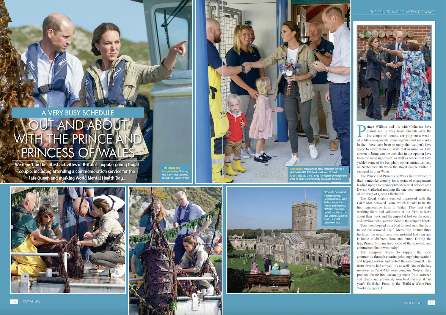 The King and Queen Pay a State Visit to France - Royal Life Magazine - Issue 66