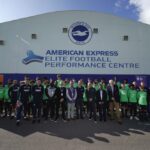 The Duke of Edinburgh, in his role as Patron of the Duke of Edinburgh’s Award (DofE) charity during a visit to Brighton & Hove Albion Football Club’s Elite Performance Centre in Brighton, East Sussex, to meet young footballers building their DofE around t