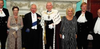 The King and Queen to Host Humanitarian Reception King Charles III and Queen Camilla attend a reception at Mansion House in London, Oct. 18, 2023.