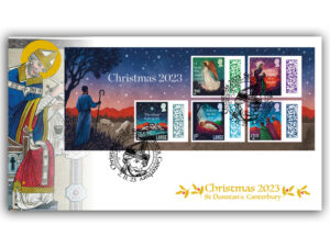 First King Charles III Christmas Stamps