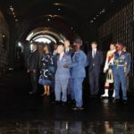 King Charles III during a tour of the Mashujaa Museum in Uhuru Gardens, Nairobi, on day one of the state visit to Kenya. Picture date: Tuesday October 31, 2023.