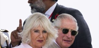 Her Majesty The Queen Officially Opens Maggie’s Royal Free King Charles III, as Captain General of the Royal Marines, and Queen Camilla, during a visit to Mtongwe Naval Base in Mombasa, on day three of the State Visit to Kenya. Thursday November 2, 2023.